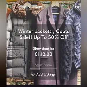 Winter jacket sale !!! All makes sizes and fabrics!!